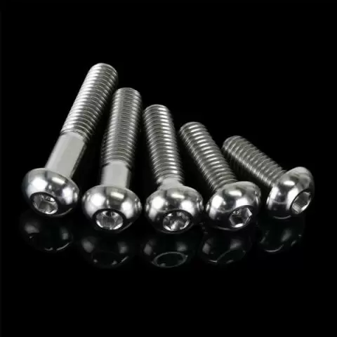 M6 x 30mm Titanium Hex Socket Button Head Bolt