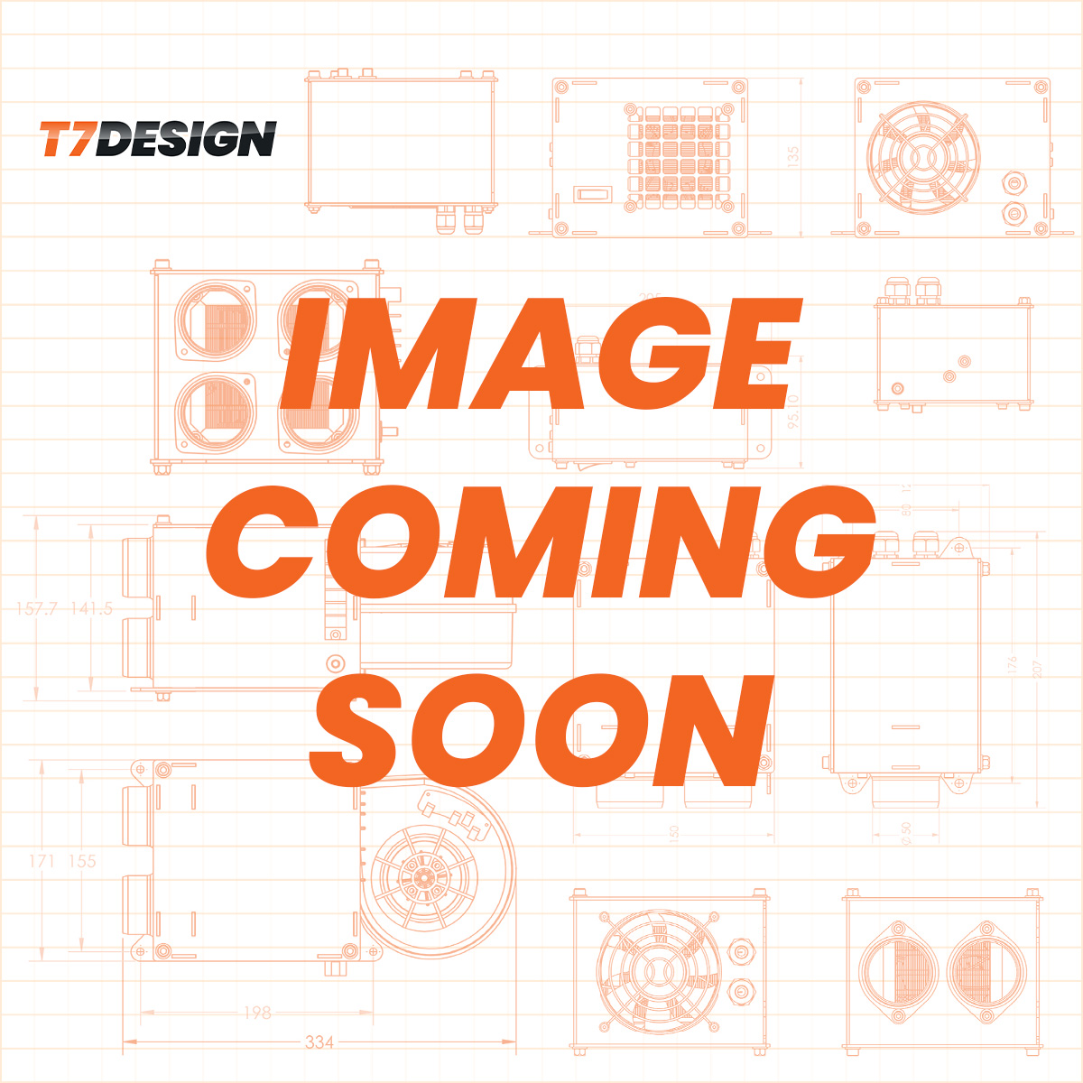 T7Design | 18cc Electric A/C Scroll Compressor 12v 2.15kW 3 Speed